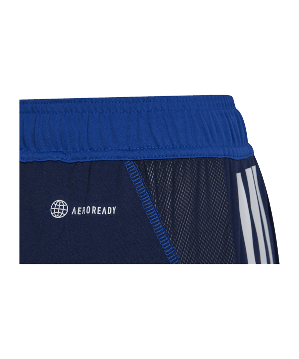 adidas Tiro 23 Competition Short Kids Blau - dunkelblau