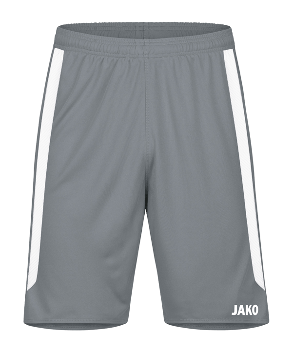 JAKO Power Short Kids Grau Weiss F840 - grau
