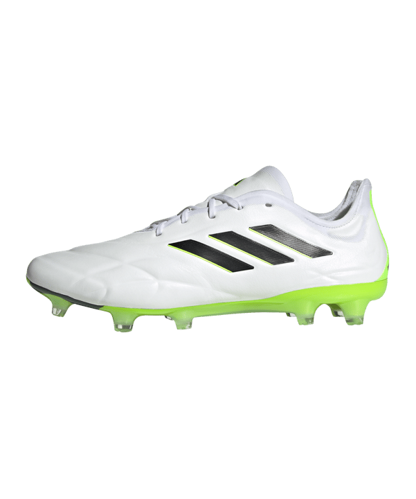 adidas COPA Pure.1 FG Crazyrush Weiss Schwarz Gelb - weiss