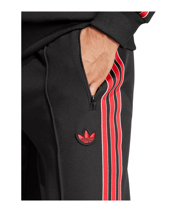 adidas Manchester United Trainingshose Schwarz - schwarz