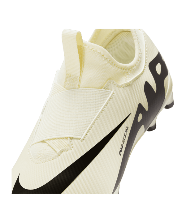 Nike Jr Air Zoom Mercurial Vapor XV Academy FG/MG Mad Ready Kids Beige Schwarz F700 - beige