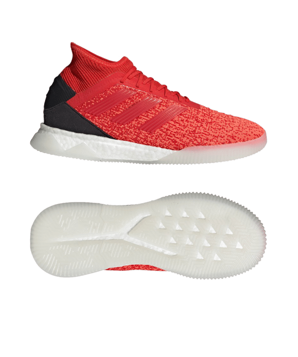 adidas Predator 19.1 TR Rot Weiss - rot