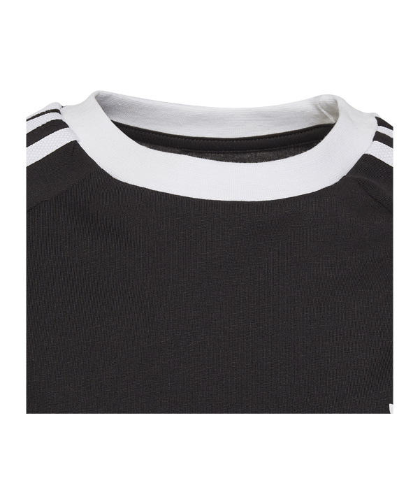 adidas Originals Adicolor 3-Stripes Tee Black - schwarz