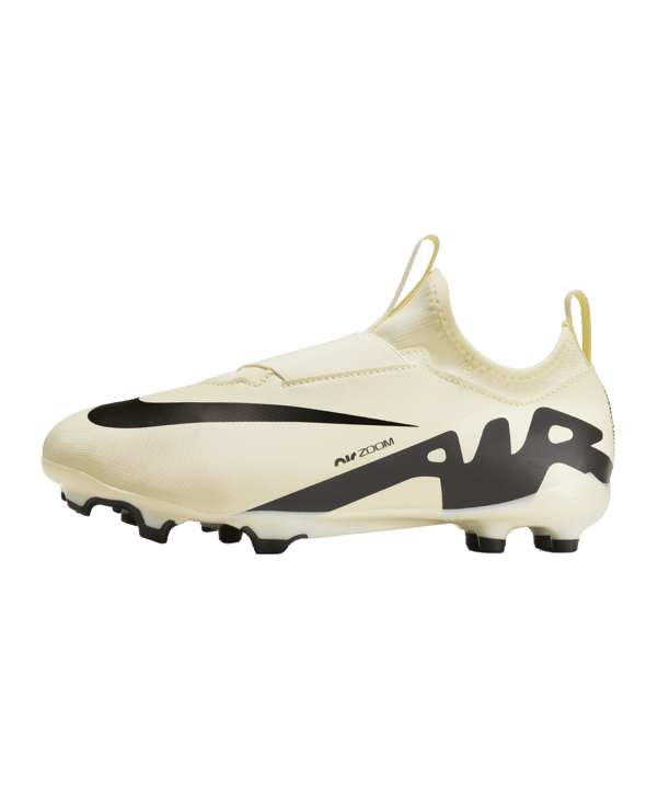 Nike Jr Air Zoom Mercurial Vapor XV Academy FG/MG Mad Ready Kids Beige Schwarz F700 - beige