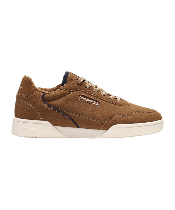 Hummel Forli Synth. Suede Sneaker Braun F8020 - braun