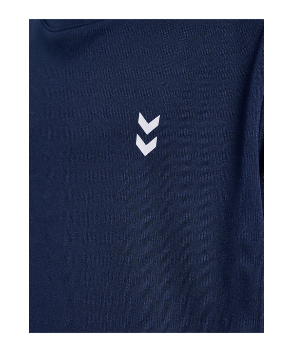 Hummel Pulse Trainingsshirt Kids Blau F7459 - blau