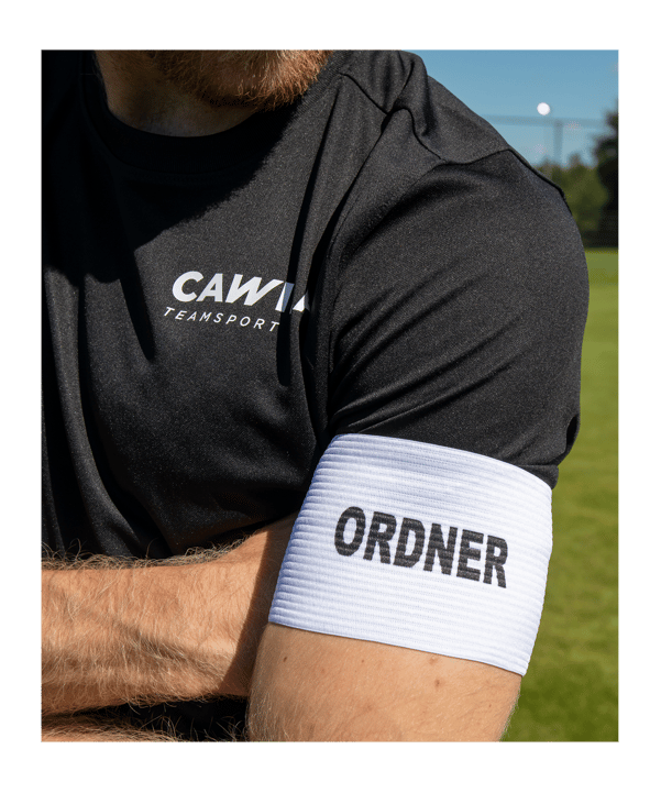 Cawila Ordnerarmbinde Senior Weiss - weiss