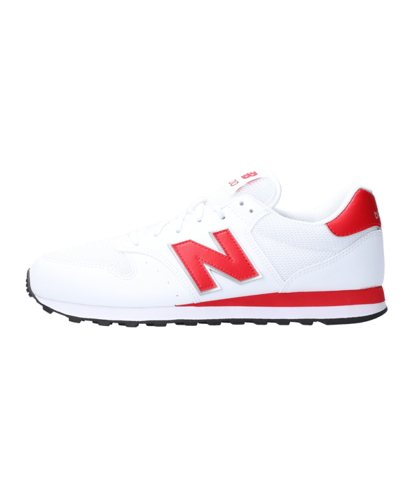 New Balance 500 Weiss Rot FRO1 - weiss