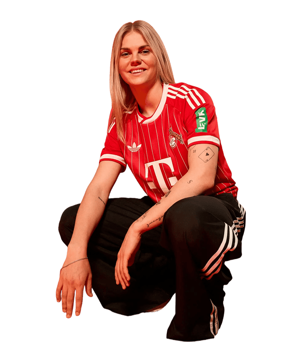 adidas 1. FC Köln Maglietta Away 2026/2027 Donna Rosso - rosso