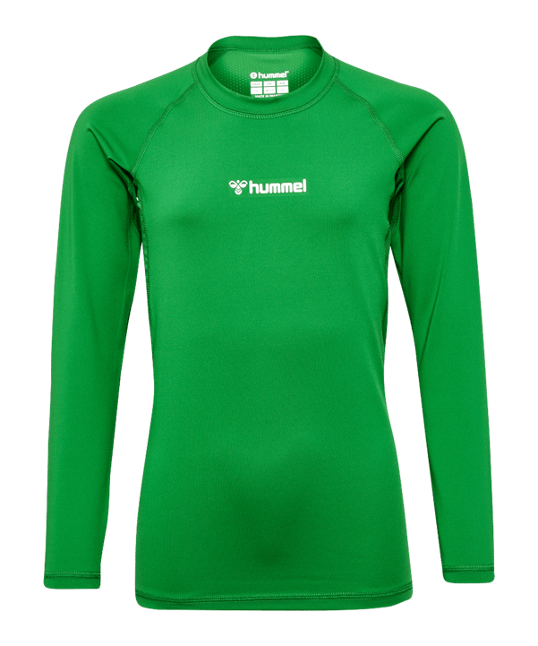 Hummel Bl Performance T-Shirt Kids Grün F6235 - gruen