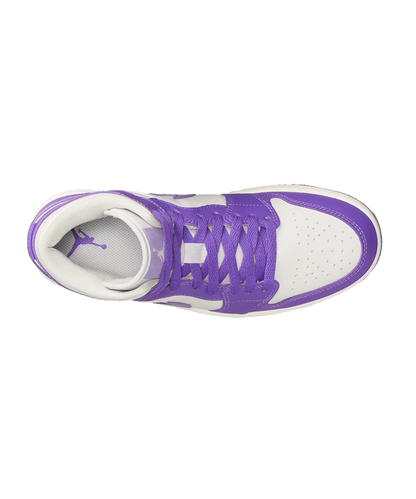 Jordan Air 1 Mid Damen Lila Weiss F504 - lila