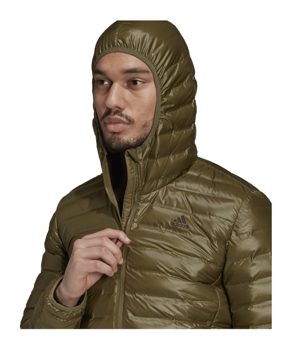 adidas Varilite Kapuzenjacke Grün - gruen