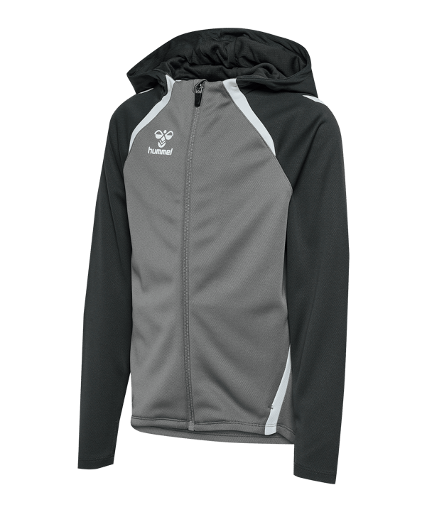 Hummel Lead 2.0 Kapuzenjacke Kids Grau F1268 - grau