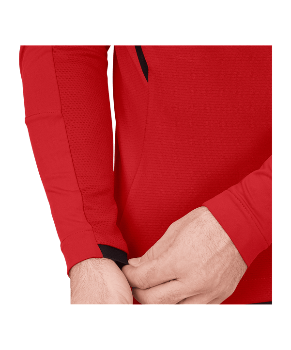 JAKO Challenge Sweatshirt Rot Schwarz F101