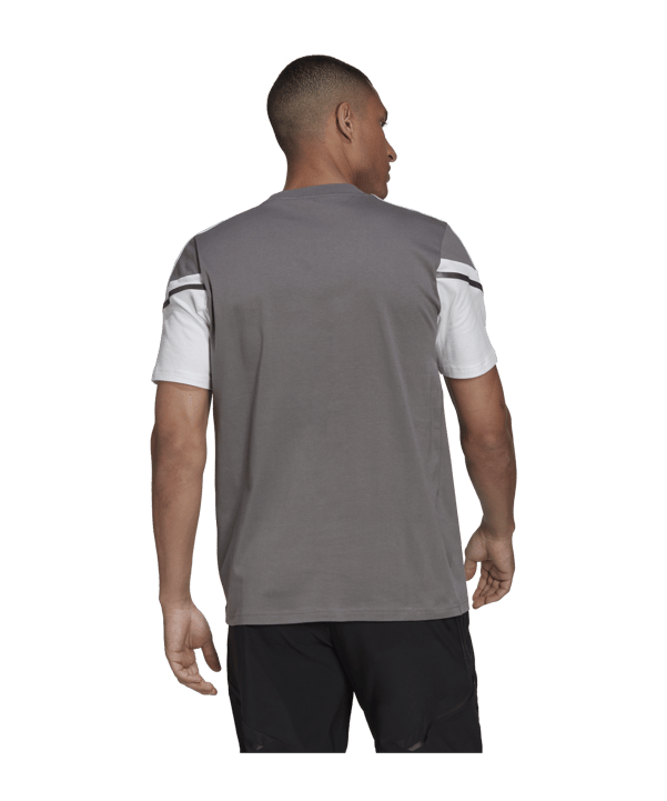 adidas Condivo 22 T-Shirt Grau Weiss - grau