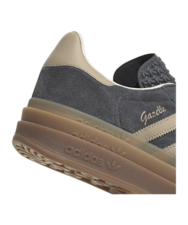 adidas Originals Gazelle Bold Damen Grau Beige - grau