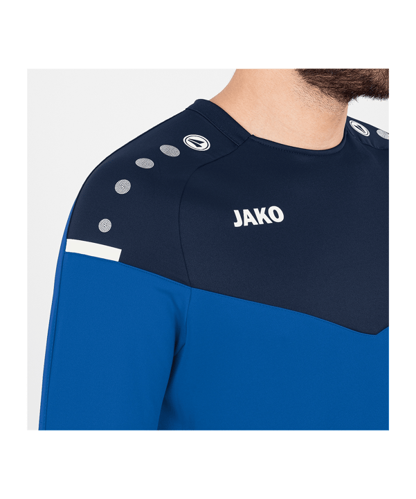 JAKO Champ 2.0 Sweatshirt Enfants Bleu C049 - bleu