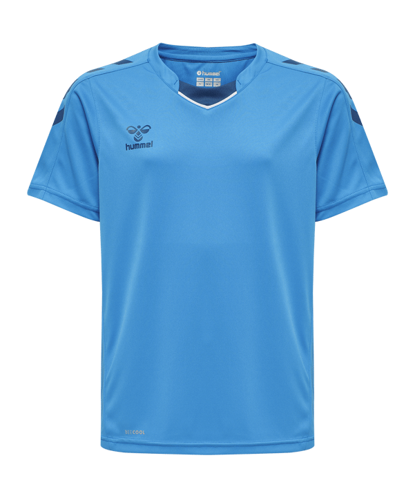 Hummel hmlCORE XK Poly Trikot Kids Blau F8729 - blau