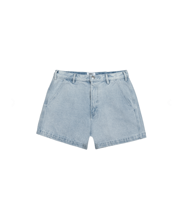 Obey Emma Denim Short Damen Lila - lila