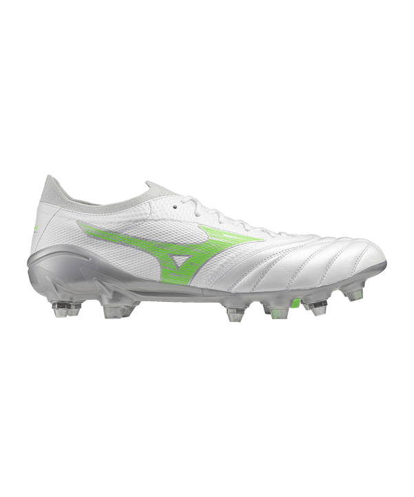 Mizuno Morelia Neo Beta Elite Mix SG Frontier Weiss Grün F37 - weiss