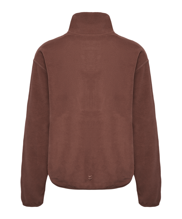 Hummel Mt Connect Loose Half Zip Sweatshirt Damen Braun F8040 - braun