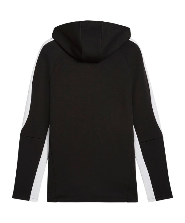 PUMA teamEVOSTRIPE Kapuzenjacke Schwarz F03 - schwarz