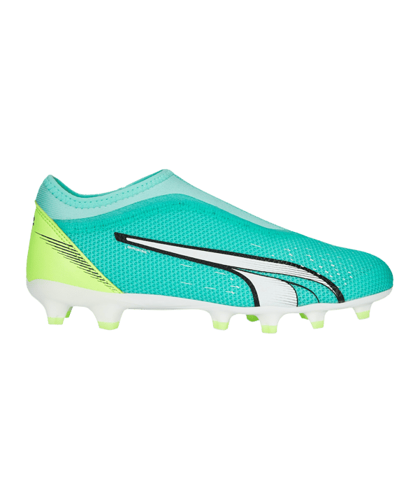 PUMA ULTRA Match LL FG/AG Pursuit Jr Kids Türkis Gelb Grün F03 - tuerkis