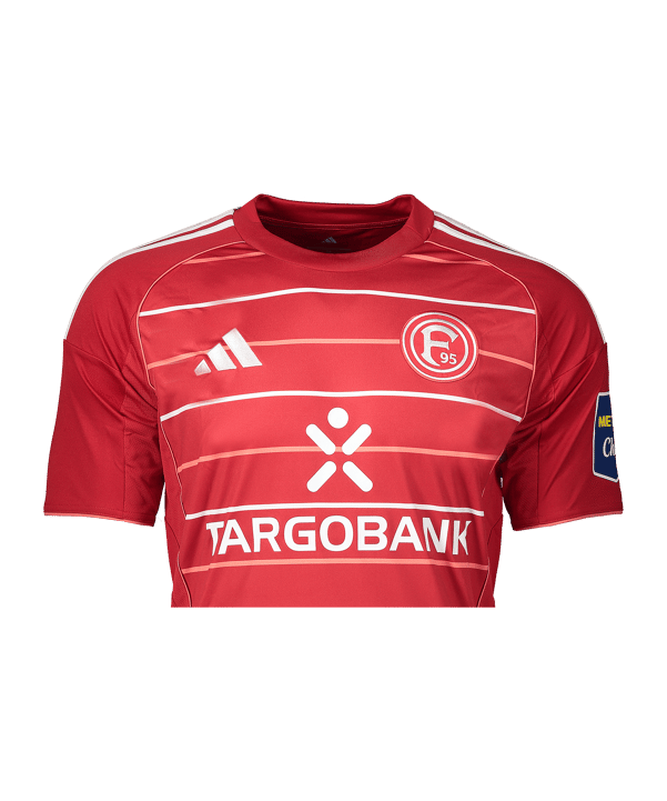 adidas Fortuna Düsseldorf Trikot Heim 2025/2026 Kids Rot - rot
