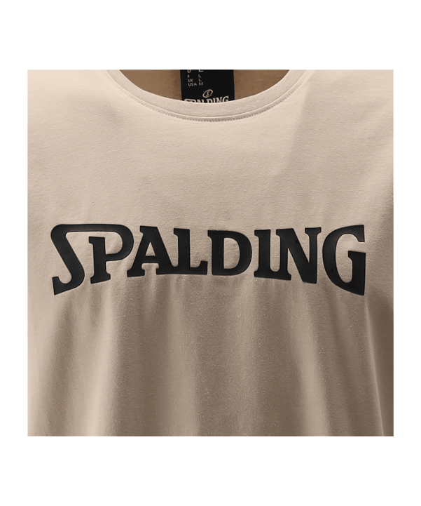 Spalding Logo Ss23 T-Shirt Braun - braun