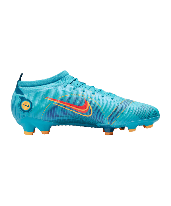Nike Mercurial Vapor XIV Blueprint Pro FG Blau Orange F484 - blau