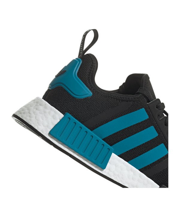 adidas Originals NMD_R1 Schwarz Türkis - schwarz