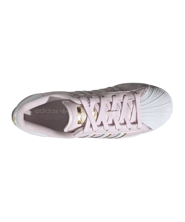 adidas Originals Superstar Damen Weiss Pink - weiss