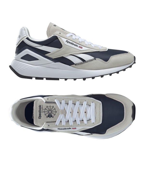 Reebok CL Legacy AZ Blau Beige Weiss - blau