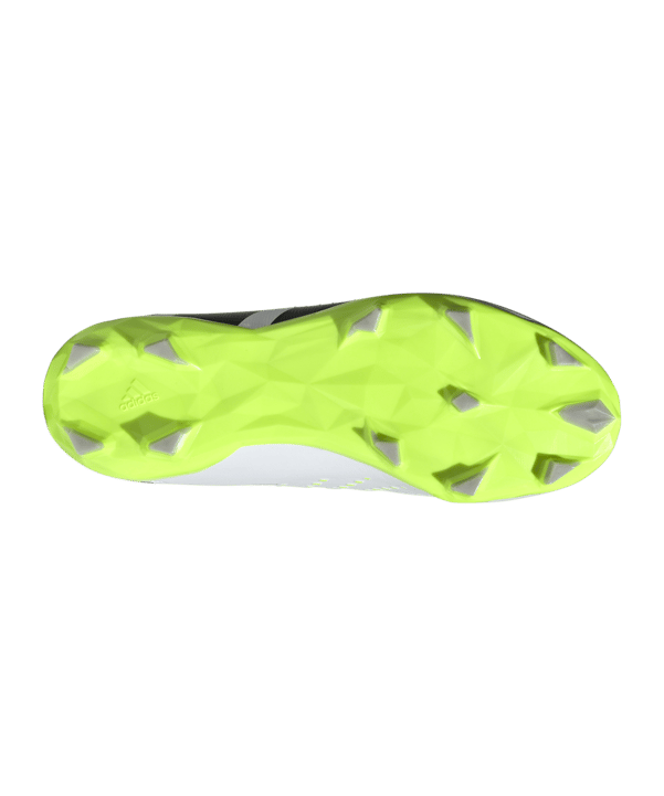 adidas Predator Accuracy.3 FG Crazyrush Kids Weiss Schwarz Gelb - weiss