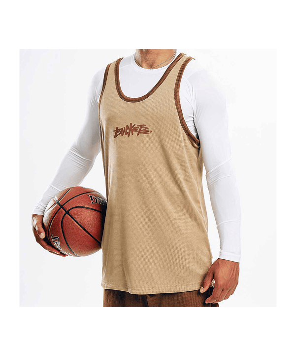 Bucketz Reversible Pick Up Trikot Braun - braun