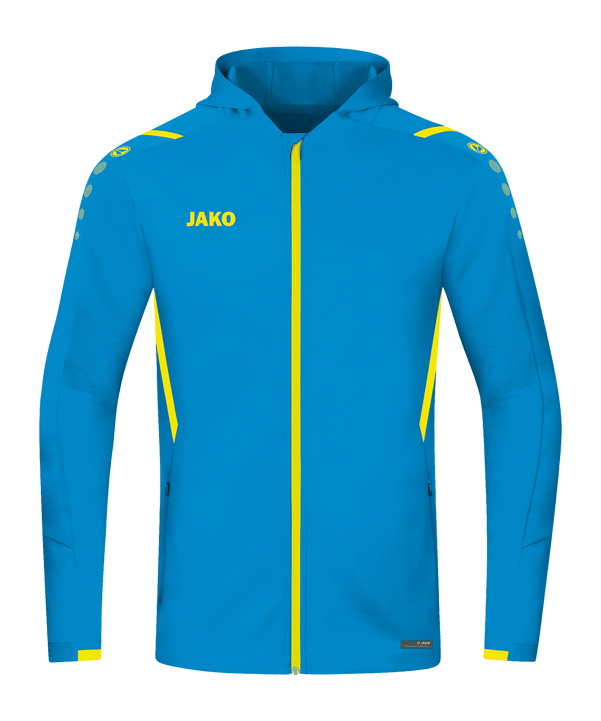 JAKO Challenge Trainingsjacke Kids Blau Gelb F443 - blau