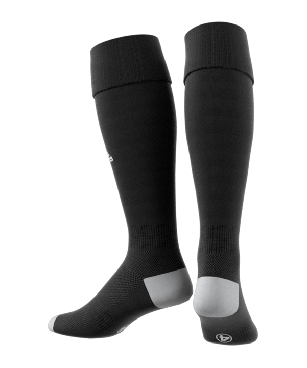adidas Milano 16 Stutzenstrumpf Schwarz Weiss - schwarz