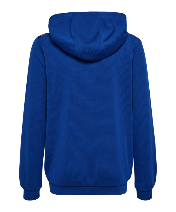 Hummel hmlAUTHENTIC PL Kapuzenjacke Kids Blau F7045 - blau