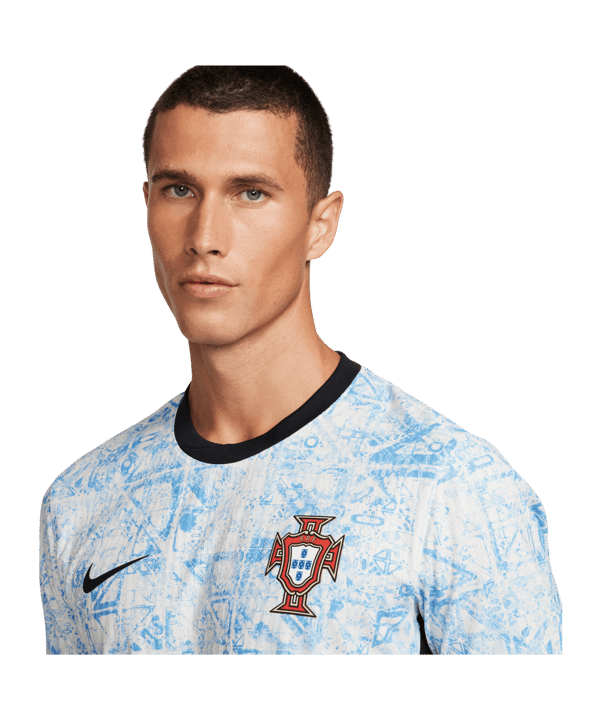 Nike Portugal Auth. Trikot Away EM 2024 Weiss F133 - weiss