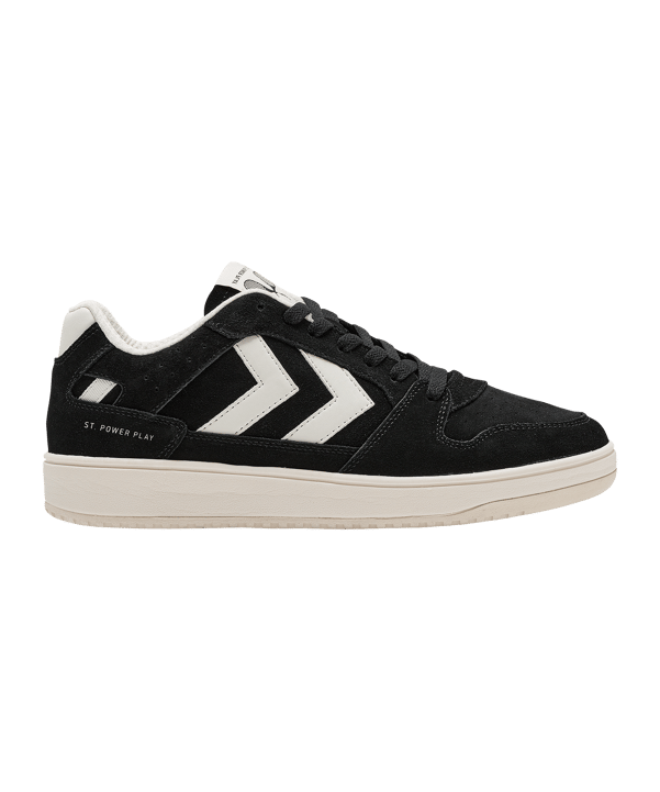 Hummel ST. POWER PLAY SUEDE Schwarz F2114 - schwarz