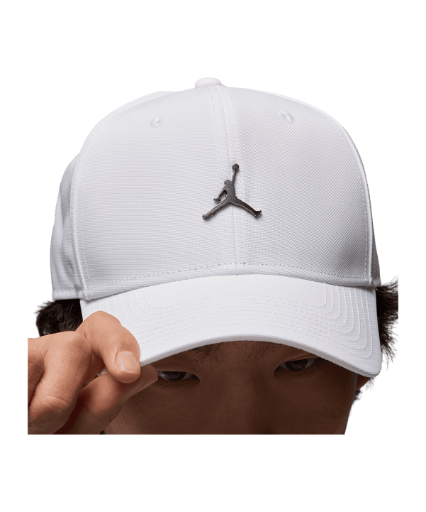 Jordan Jumpman Rise Structured Meta Mütze Weiß F100 - weiss