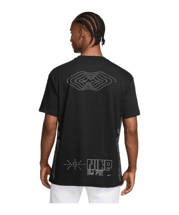 Nike NSW LSE Reflective Cycle T-Shirt Schwarz F010 - schwarz