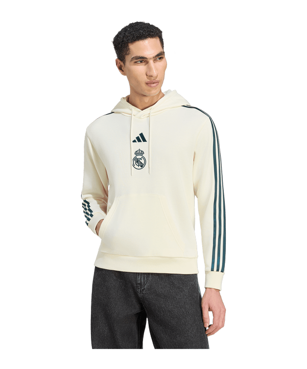 adidas Real Madrid Farm Hoody Beige - beige