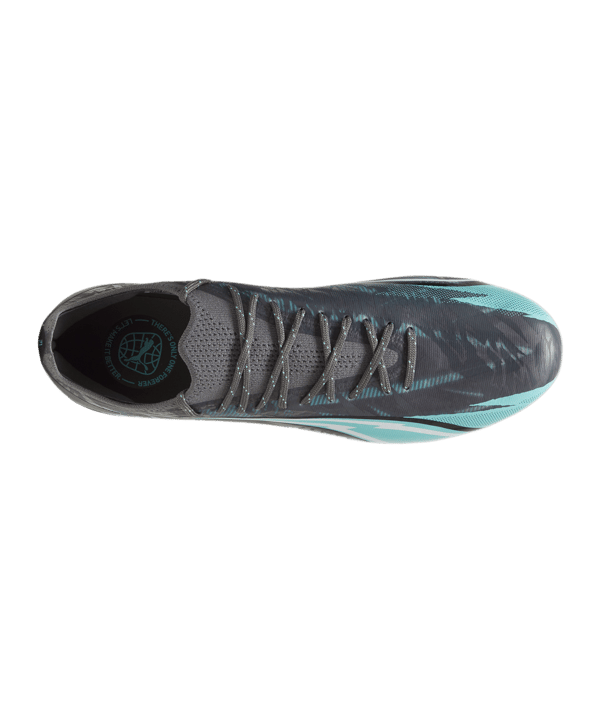 PUMA ULTRA Ultimate Rush FG/AG Grau Weiss Blau F01 - grau