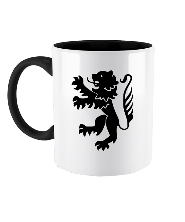 Tvbrs Tasse Loewe Schwarz - schwarz