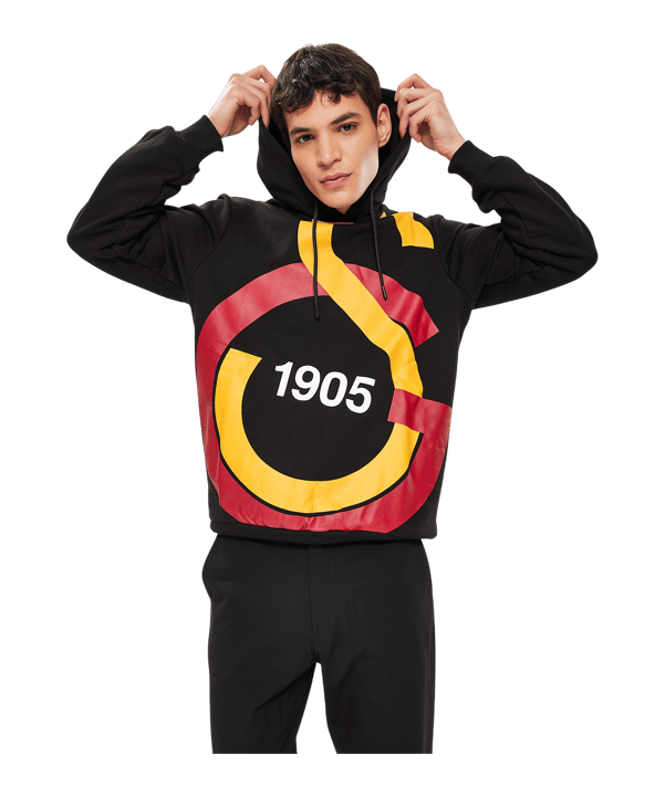 Galatasaray Istanbul Big Logo Sweatshirt Schwarz - schwarz