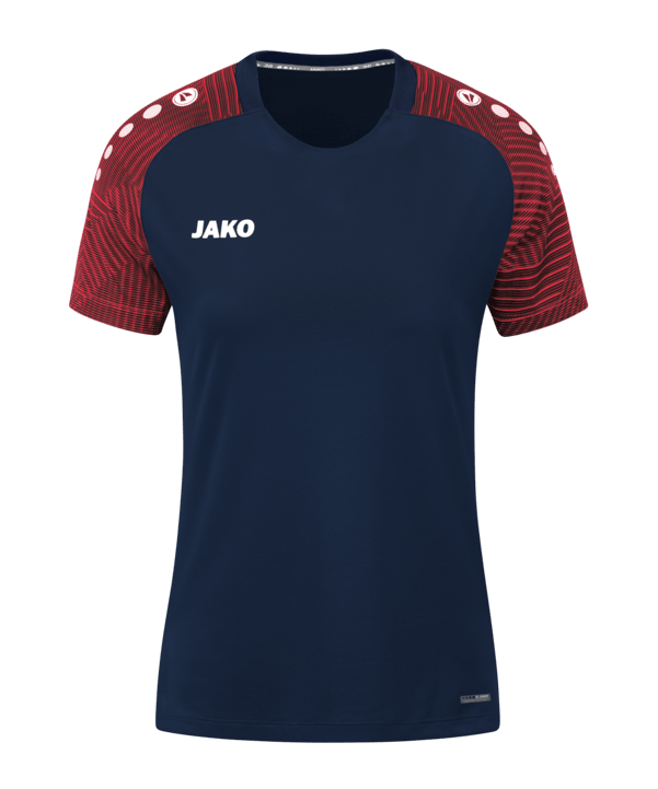JAKO Performance T-Shirt Damen Dunkelblau Rot F909 - blau