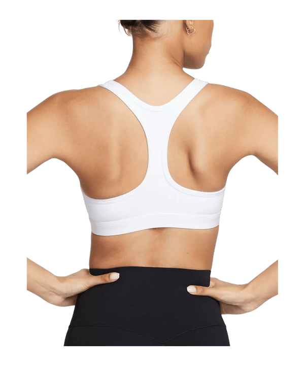 Nike Swoosh Light Support Bra Sport-BH Damen F100 Damen Weiss F100 - weiss