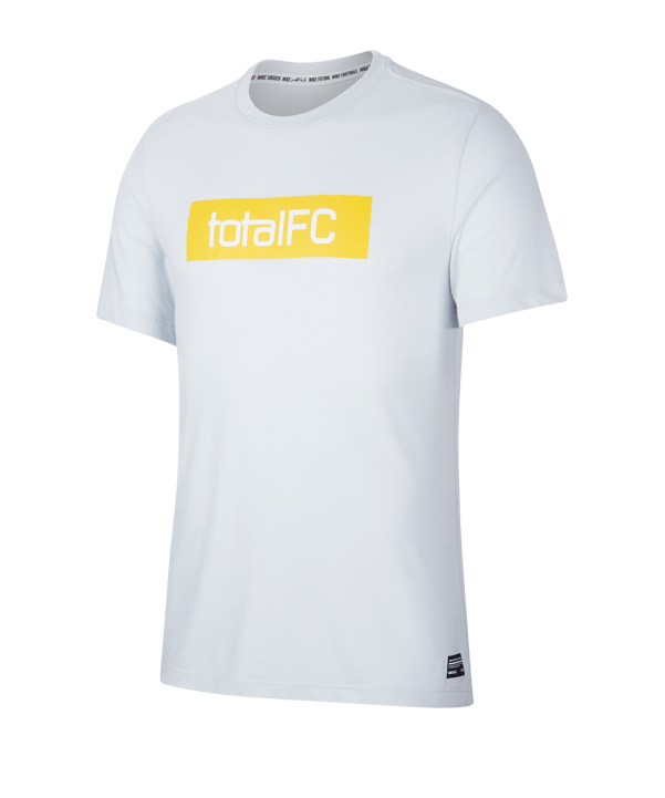 Nike F.C. Dri-FIT Trainingsshirt kurzarm Grau F043 - grau