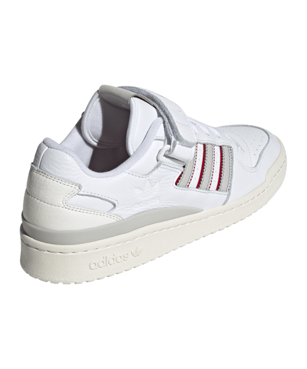adidas Originals Forum Low Weiss Grau Blau - weiss
